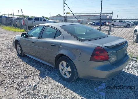 2008 Pontiac Grand Prix from USA, damaged, VIN 2G2WP552781127653